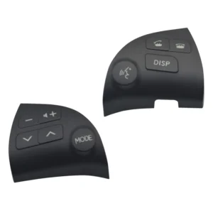 غطاء ازرار الصوت بلوتوث متعدد غطاء أزرار قطع غيار السيارات لكزس ES350 2006-2012 84250-33190-C0