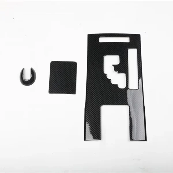 ⁦ألياف الكربون تصفيف السيارة لكزس المقود الأيمن ملصقات داخلية قوالب اكسسوارات IS250 IS300  2006-2011 المقود الأيمن ملصقات داخلية قوالب اكسسوارات⁩ - الصورة ⁦10⁩