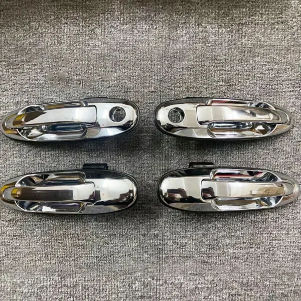 ⁦1 قطعة سيارة الجبهة الخلفية اليسار اليمين الخارجي مقبض باب خارجي لتويوتا لاند كروزر LC100 4500 4700 1998-2007 لكزس LX470⁩ - الصورة ⁦10⁩