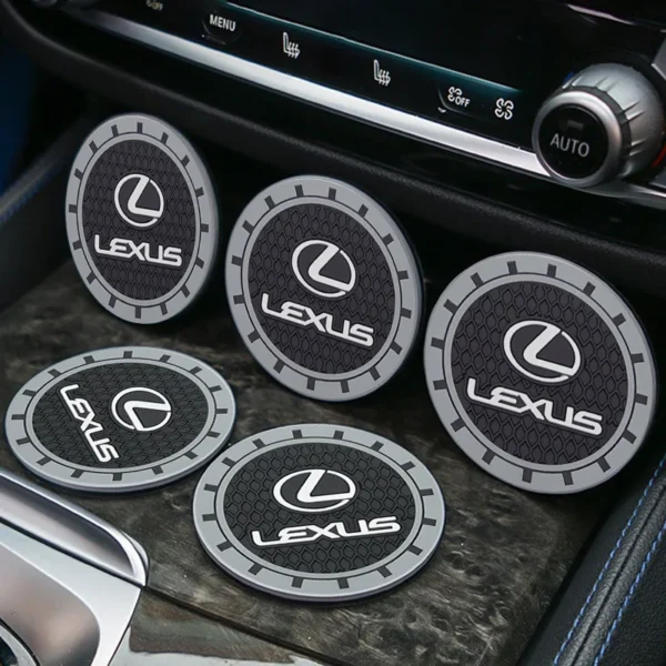 2 قطعة سيارة مسند للكوب الماء دواسة مطاطية أصحاب المضادة للانزلاق اكسسوارات لكزس CT ES GS NX IS250 CT200h IS300h ES300h ERX400h NX300h