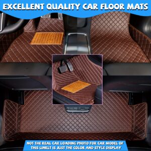for Toyota Land Cruiser 2008-2022 سجادات أرضية من 3 طبقات من PVC - تصميم محيط كامل مضاد للانزلاق، سجادات سيارة مقاومة للماء ومقاومة للاهتراء لمركبات