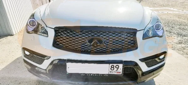 ⁦عيون الملاك هالة خواتم تجديد ضوء النهارFor INFINITI EX EX25 EX35 EX37 QX50 J50 2008 - 2017⁩ - الصورة ⁦10⁩