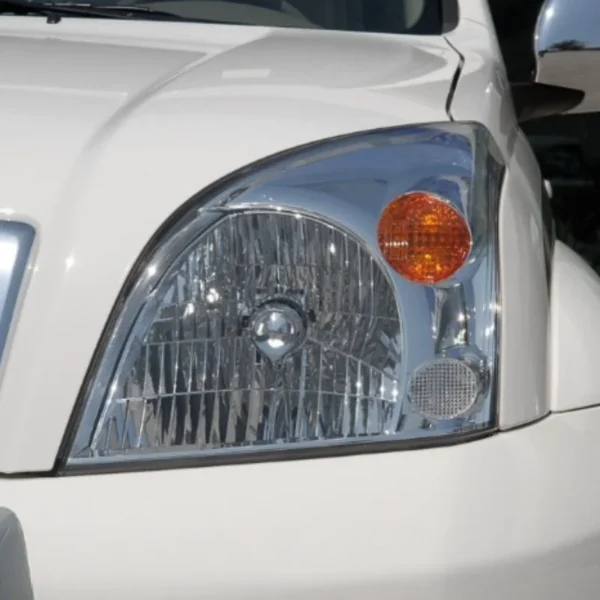 ⁦اغطية اضاءة برادوFor Toyota Prado 2003 2004 2005 2006 2007 2008 2009⁩ - الصورة ⁦2⁩