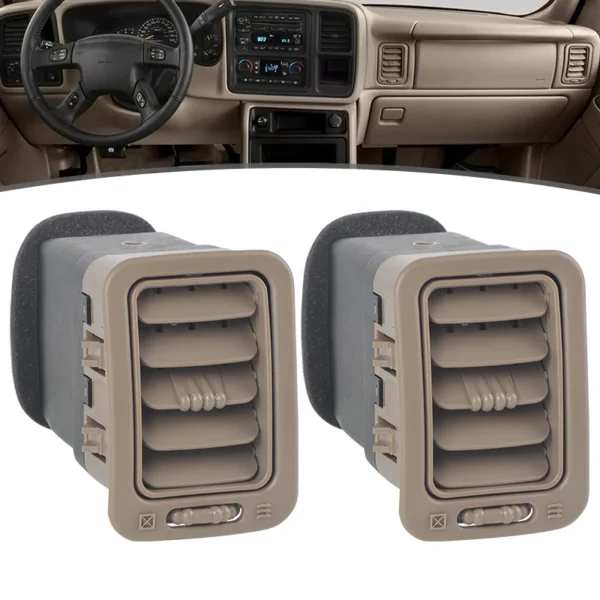 ⁦فتحات مكيف سييرا - افلانش - سلفرادو -سوبربان - تاهو - يوكنfor Chevrolet Silverado - Avalanche - Suburban - Tahoe- GMC Sierra- Yukon⁩ - الصورة ⁦17⁩
