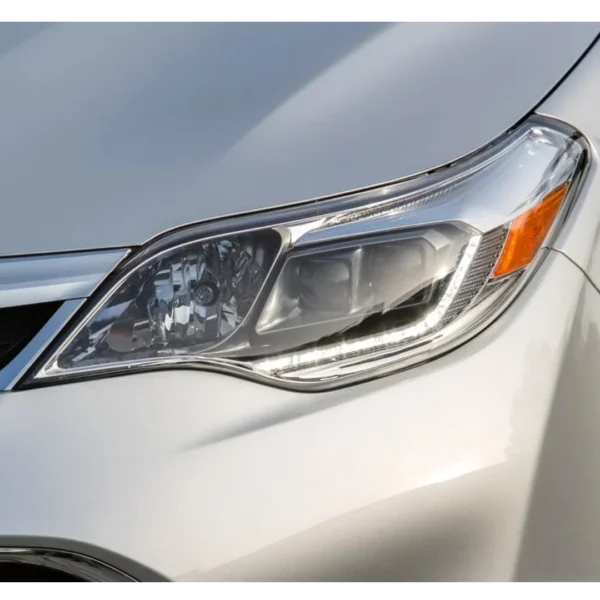 ⁦غطاء اضاءة افلونFor Toyota Avalon 2013 2014 2015 Accessories Front Lamp Cover Using Transparent PC Plastic Raw Material Production⁩ - الصورة ⁦2⁩