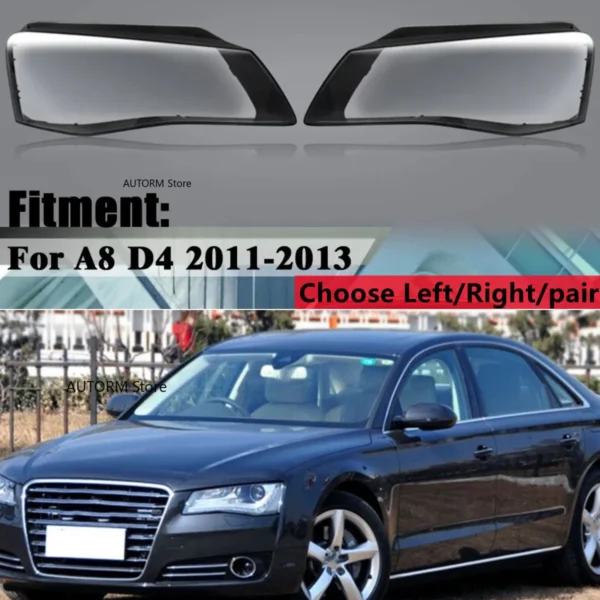 غطاء اضاءة سيارة أودي A8 S8 D4 2011-2014