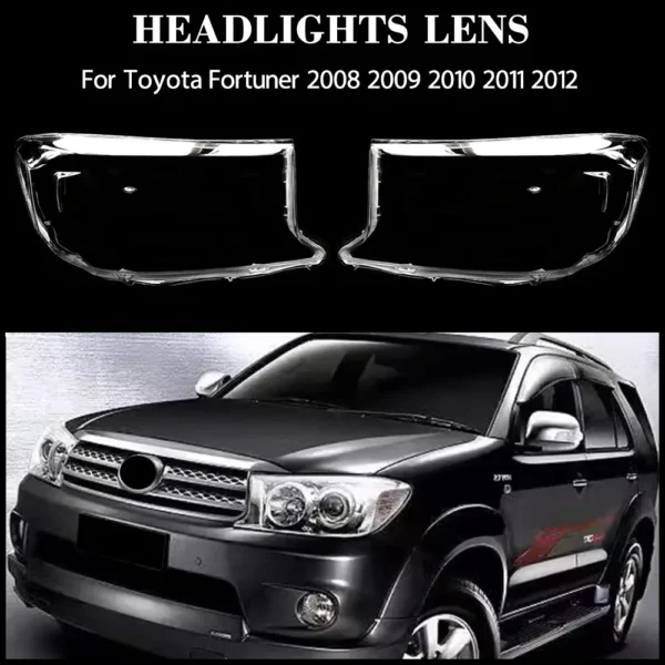 اغطية اضاءة فورشنتر For Toyota Fortuner 2008 2009 2010 2011 2012