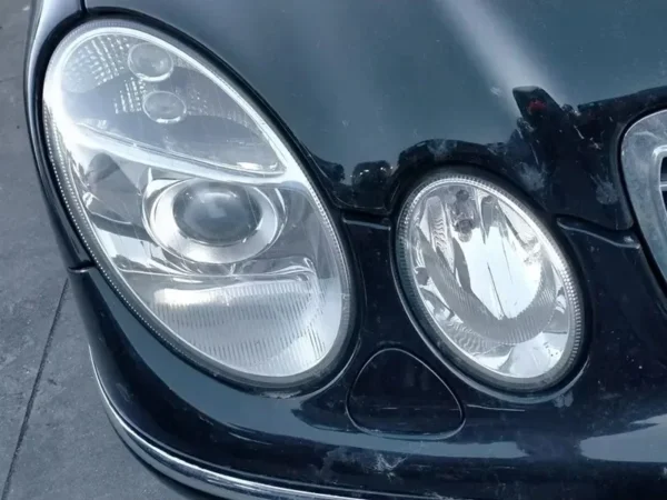 ⁦عيون الملاك هالة خواتم تجديد ضوء النهارFor Mercedes Benz E Class W211 2003 2004 2005 2006 2007 2008 2009⁩ - الصورة ⁦7⁩