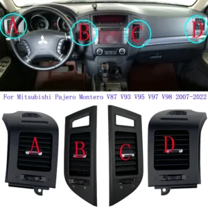 فتحات مكيف مستوبيشي باجيرو For Mitsubishi Pajero Montero V87 V93 V95 V97 V98 2007-2022