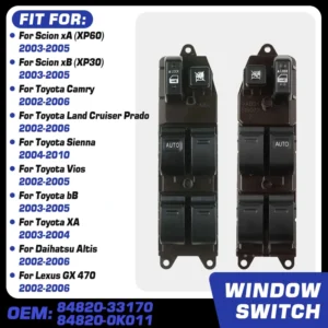 لوحة تحكم لاندكروزر- برادو - كامريFor Toyota Camry Toyota Land Cruiser Prado Toyota Vios Toyota Sienna 2004-2010