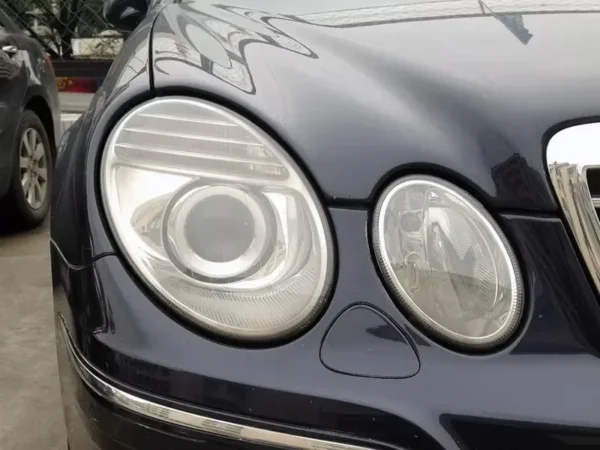 ⁦عيون الملاك هالة خواتم تجديد ضوء النهارFor Mercedes Benz E Class W211 2003 2004 2005 2006 2007 2008 2009⁩ - الصورة ⁦8⁩