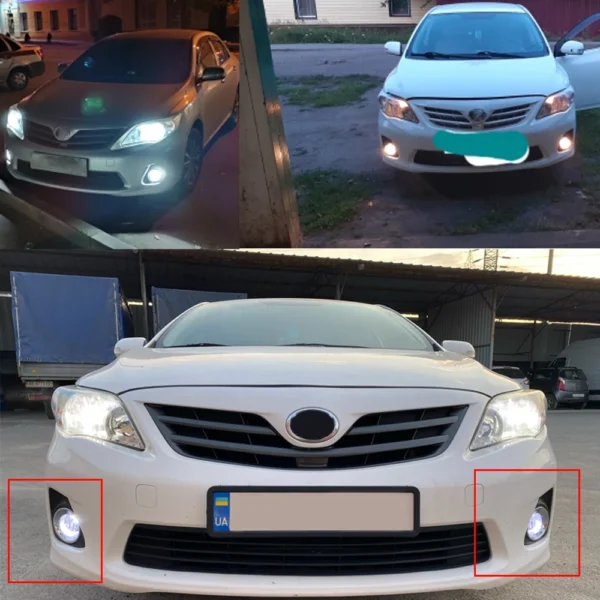 ⁦2 قطعة لتويوتا أفالون 2008 2009 2010 متفوقة الجودة LED مصابيح الضباب2PCS For Toyota Avalon 2008 2009 2010⁩ - الصورة ⁦6⁩