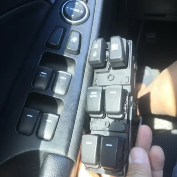 ⁦لوحة تحكم النافذة هونداي سوناتاFor Hyundai Sonata 2011 2012 2013 2014⁩ - الصورة ⁦38⁩