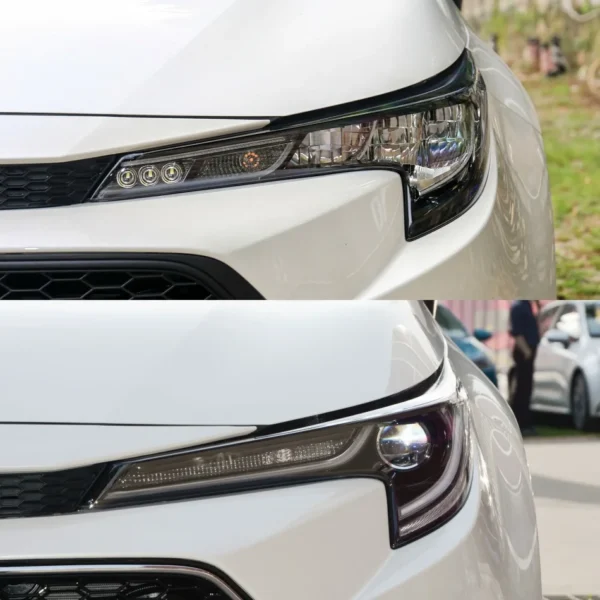 ⁦غطاء اضاءة كورلاFor Toyota Corolla 2019 2020 2021 2022 2023 2024⁩ - الصورة ⁦7⁩