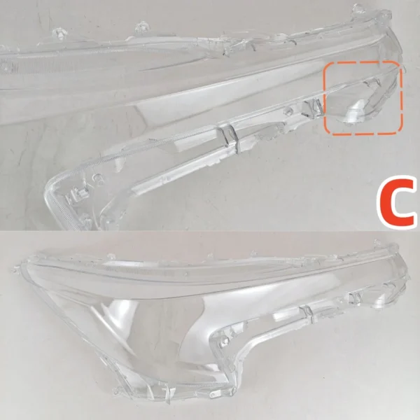 ⁦غطاء اضاءة كورلاFor Toyota Corolla 2019 2020 2021 2022 2023 2024⁩ - الصورة ⁦4⁩