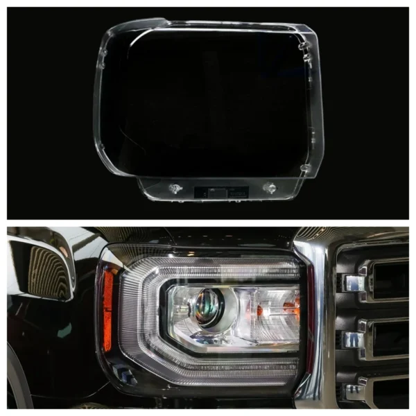 ⁦غطاء اضاءة GMC سييراFor GMC Sierra 2014 2015 2016 2017 2018⁩ - الصورة ⁦9⁩