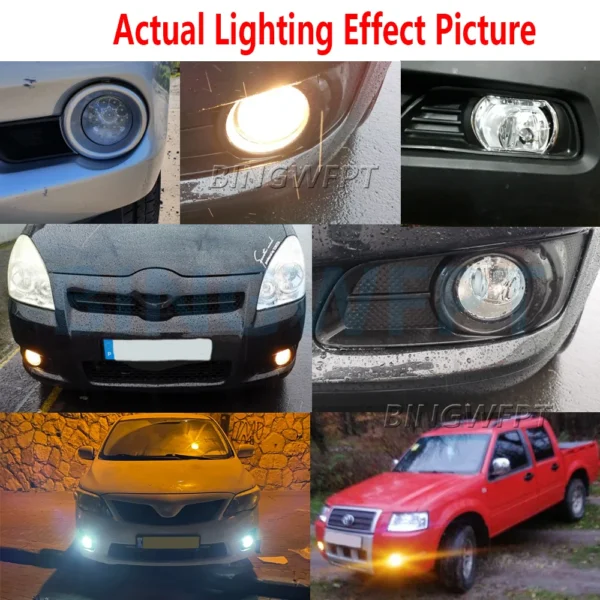 ⁦2 قطعة لتويوتا أفالون 2008 2009 2010 متفوقة الجودة LED مصابيح الضباب2PCS For Toyota Avalon 2008 2009 2010⁩ - الصورة ⁦18⁩