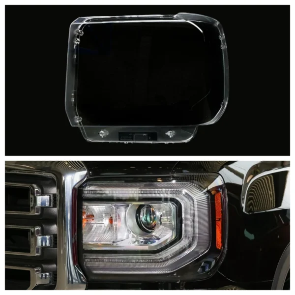 ⁦غطاء اضاءة GMC سييراFor GMC Sierra 2014 2015 2016 2017 2018⁩ - الصورة ⁦8⁩