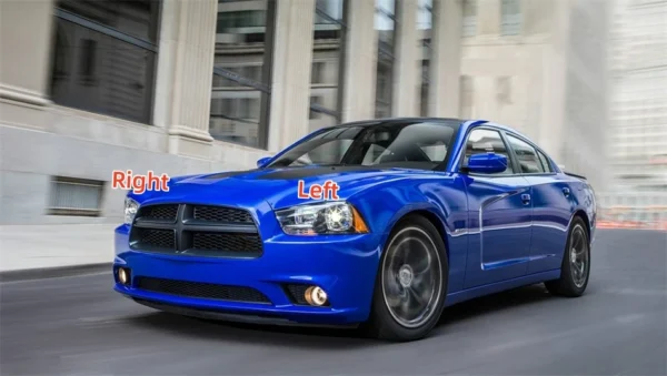 ⁦غطاء اضاءة دوج جارجرFor Dodge Charger 2011 2012 2013 2014⁩ - الصورة ⁦10⁩