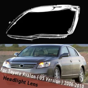 غطاء اضاءة افلونFront Headlamp Cover For Toyota Avalon ( US Version ) 2006-2010 Transparent Lampshade Lens Headlight Shell shade Plexiglass