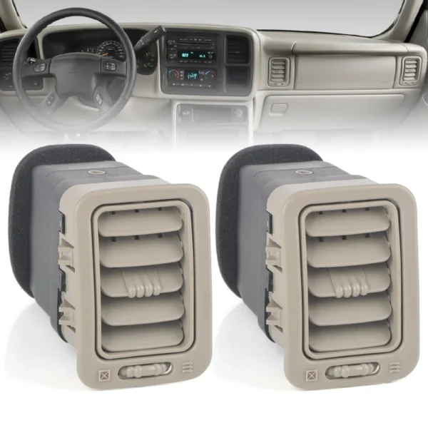 ⁦فتحات مكيف سييرا - افلانش - سلفرادو -سوبربان - تاهو - يوكنfor Chevrolet Silverado - Avalanche - Suburban - Tahoe- GMC Sierra- Yukon⁩ - الصورة ⁦8⁩