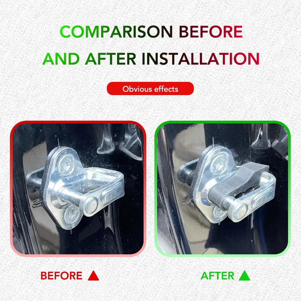 ربلة عازلة قفل الباب لسيارة جي إم سي يوكون لسيارة شيفروليه تاهو 2007- 2014( 4 ) قطع - الصورة 7