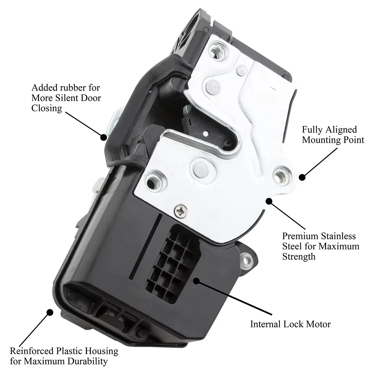 قفل الباب لسيارة تشيفي تاهو 2007-2014 جي إم سي يوكون سييرا سيلفرادو سوبربان أفالانش كاديلاك إسكاليد - الصورة 6