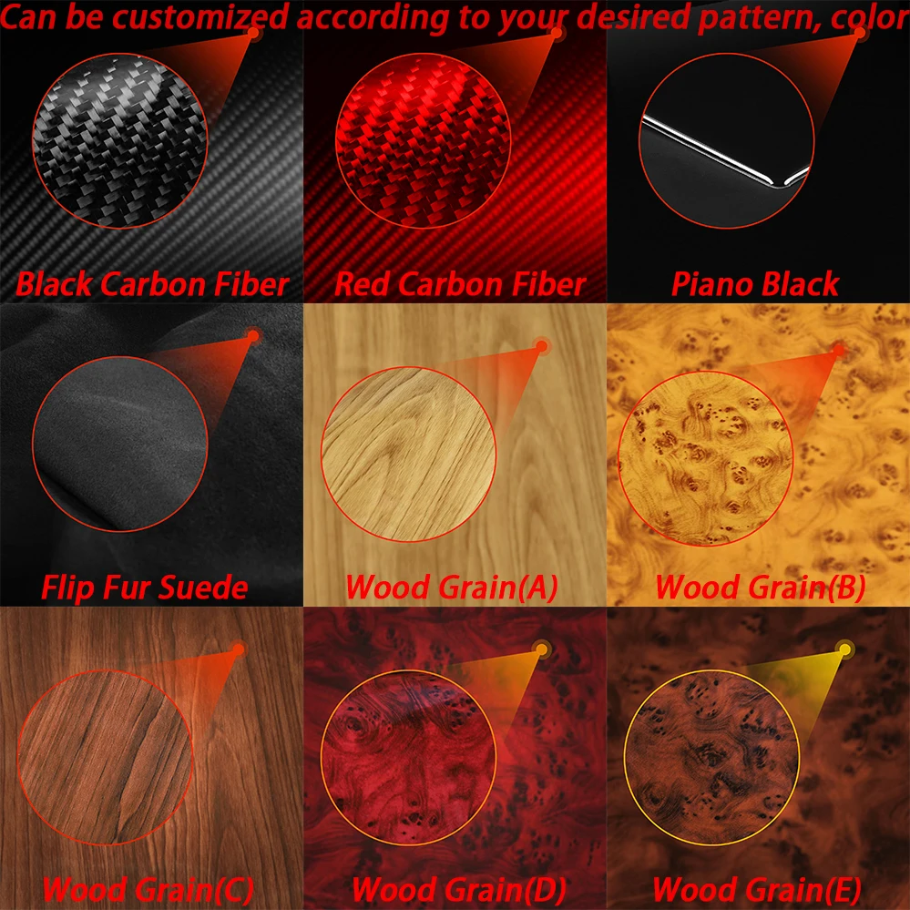 من ألياف الكربون التحول والعتاد لهوندا سيفيك 8th الجنرال ، نافذة رفع لوحة القيادة مجموعة ، اكسسوارات السيارات الداخلية ، ملصقا ، 2006-2011 - الصورة 6