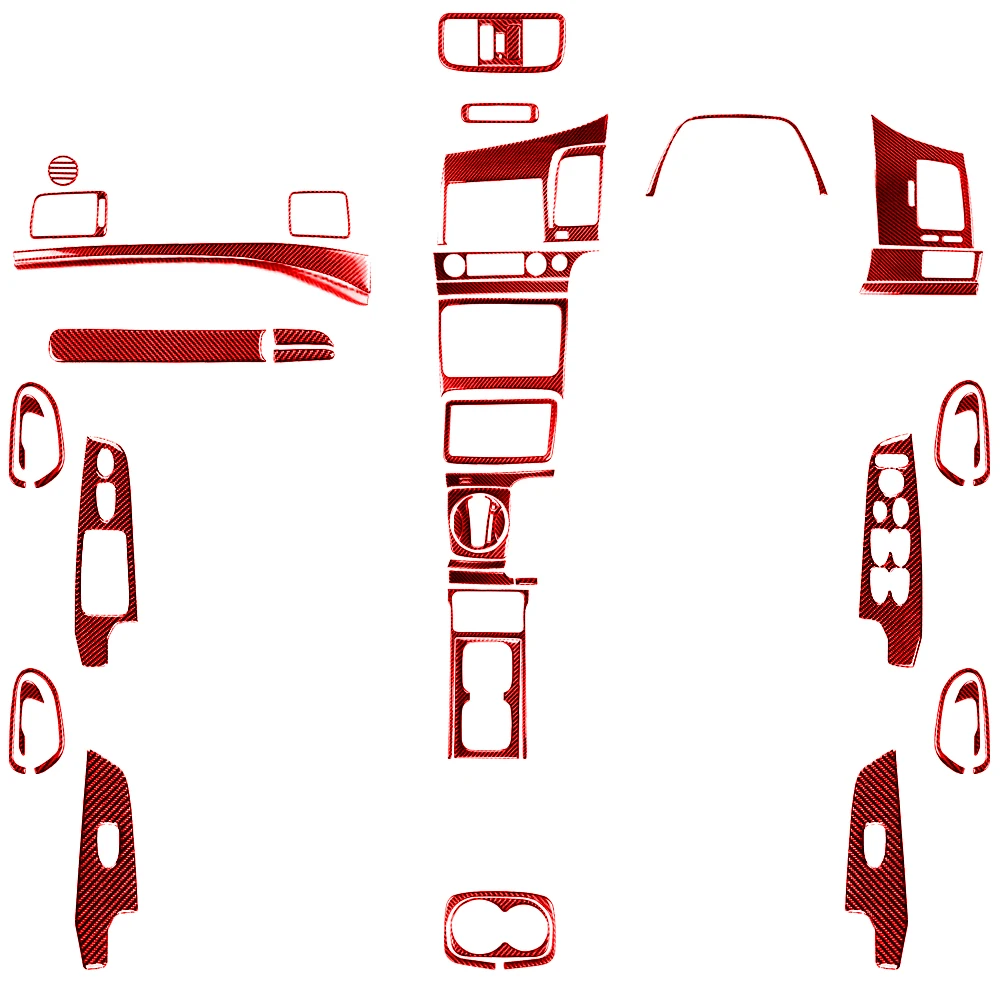 من ألياف الكربون التحول والعتاد لهوندا سيفيك 8th الجنرال ، نافذة رفع لوحة القيادة مجموعة ، اكسسوارات السيارات الداخلية ، ملصقا ، 2006-2011 - الصورة 55