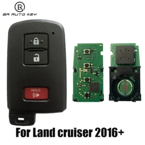 رموت اف جي - لاندكروزر - رافور - برادو - بريفاLiberty 50171 for Toyota Prado 120 RAV4 Kluger Previa FJ Cruiser Land Cruiser 100 Remote Key 433MHz 4D67/4C Chip Fob 2/3 Buttons89904-60E10 BH1EW 433MHz Remote Car Key Fob for Toyota Land Cruiser Remote key 2016-2021 Wi