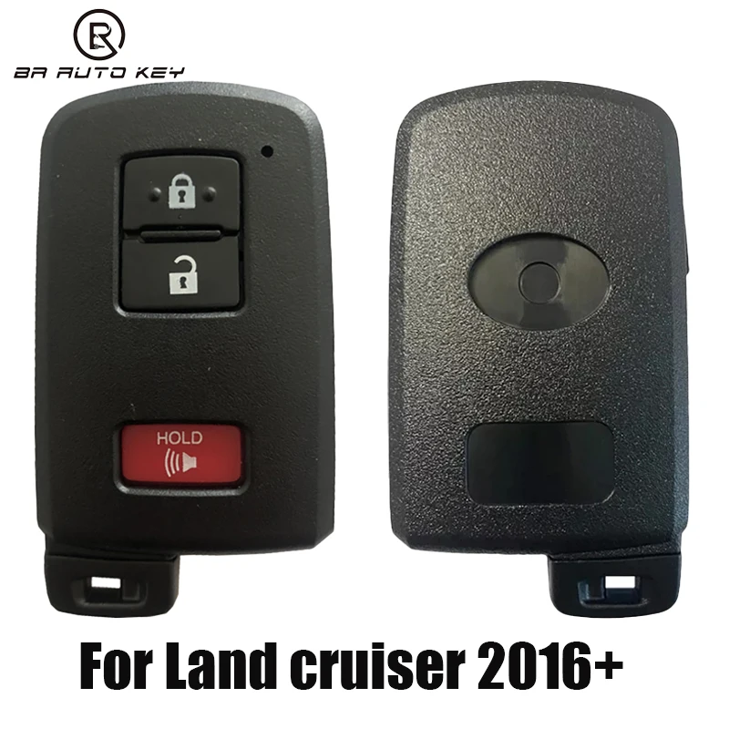 رموت اف جي - لاندكروزر - رافور - برادو - بريفاLiberty 50171 for Toyota Prado 120 RAV4 Kluger Previa FJ Cruiser Land Cruiser 100 Remote Key 433MHz 4D67/4C Chip Fob 2/3 Buttons89904-60E10 BH1EW 433MHz Remote Car Key Fob for Toyota Land Cruiser Remote key 2016-2021 Wi - الصورة 2