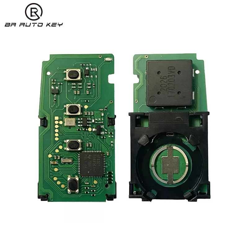 رموت اف جي - لاندكروزر - رافور - برادو - بريفاLiberty 50171 for Toyota Prado 120 RAV4 Kluger Previa FJ Cruiser Land Cruiser 100 Remote Key 433MHz 4D67/4C Chip Fob 2/3 Buttons89904-60E10 BH1EW 433MHz Remote Car Key Fob for Toyota Land Cruiser Remote key 2016-2021 Wi - الصورة 4