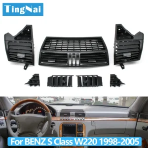 فتحات مكيف لسيارة Mercedes Benz S Class W220 1998-2005     S300 S350 S500