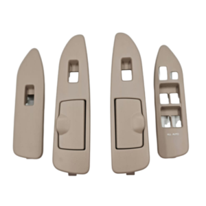 ديكور سوتش زجاج لاندكروزر 2003 - 2007 - بيج 4 قطع