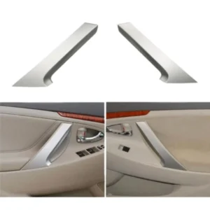 طقم ديكور مقابض باب كامري و اوربون 2007-2011 فضي - 4 قطع